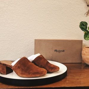 Price Drop!! Madewell Walker Mule - Suede